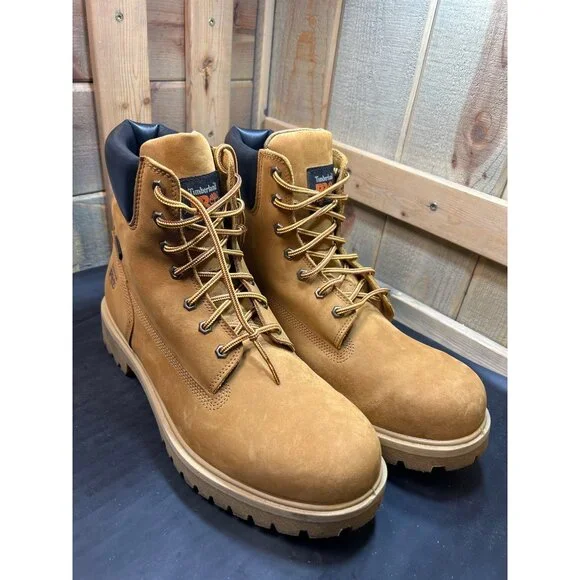 Timberland PRO Mens 6 Waterproof Soft Toe Work Boots 65030  display picture 2